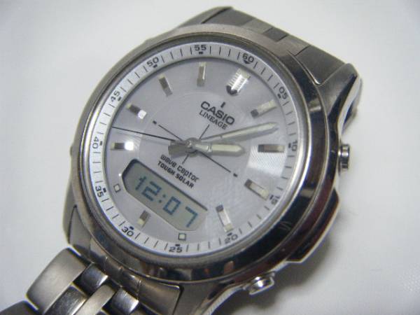 カシオ LINEAGE LCW-100T ソーラー電波時計