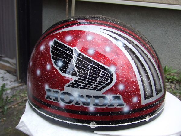ホンダ カスタムコルク半 三つボタン 送料込み ファイヤー 三つボタン