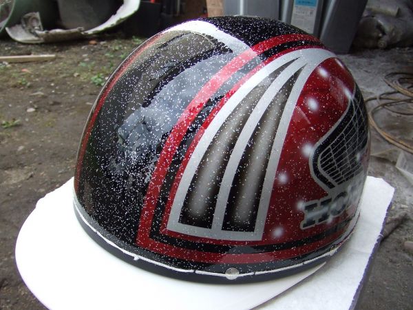 ホンダ カスタムコルク半 三つボタン 送料込み ファイヤー 三つボタン