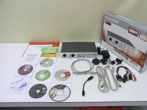 ①200★M-AUDIO オーディオインターフェイス FIREWIRE 1814★