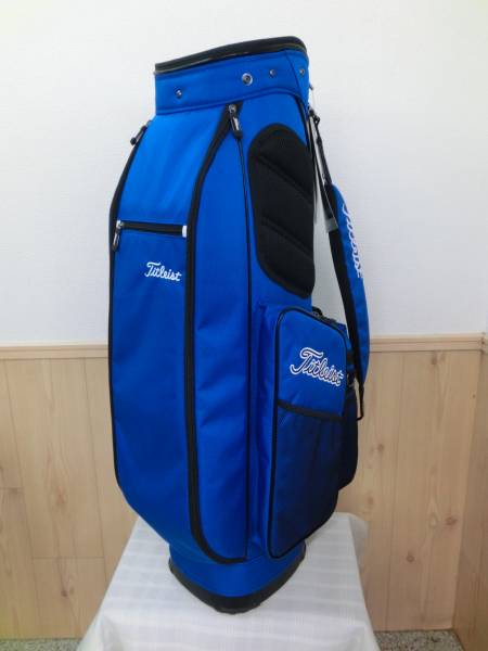 新品 タイトリスト キャディバッグ CB634-BL ブルー タイトリスト