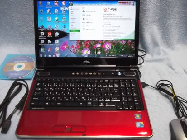 E3 赤 BIBLO NF/E75Core Duo P8700 4G 500G WIN7 Office