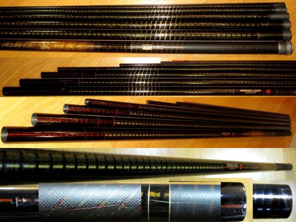 ★超希少！シマノNFT POWERLOOP ADVANCE鮎 硬中硬72　細身