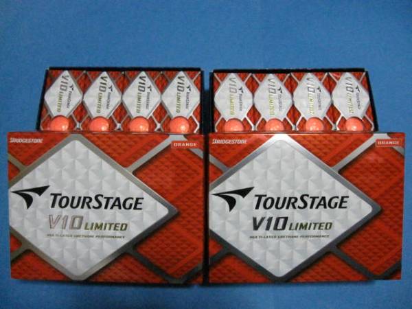 新品【税込価格】TOURSTAGE　V10　LIMITED　オレンジ　２ダース