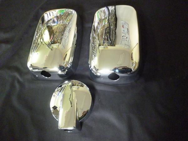 「新品」マツダタイタン用メッキミラーカバー３点セット