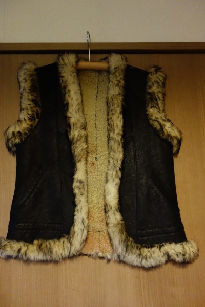 革　レザー　★　ベスト　チョッキ