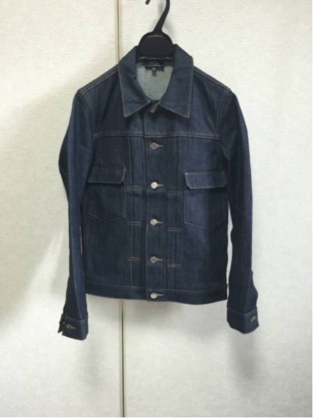A.P.C]デニムジャケット XS Gジャン リジッド 試着のみ ブランド別 