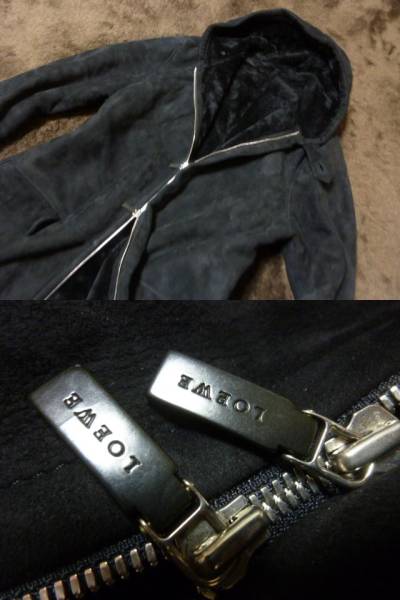 ロエベ　王室御用達　ふわ軽い　ムートンフードコート ■○○31