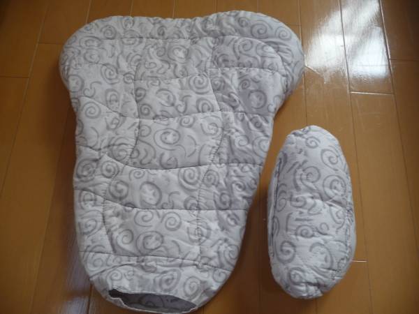 ●中古●エルゴ●インサート●白×グレイ●ERGO●送４００_3