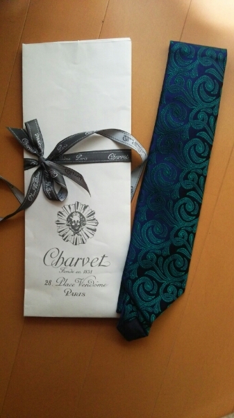 シャルベ ネクタイ 高級品 新品です。