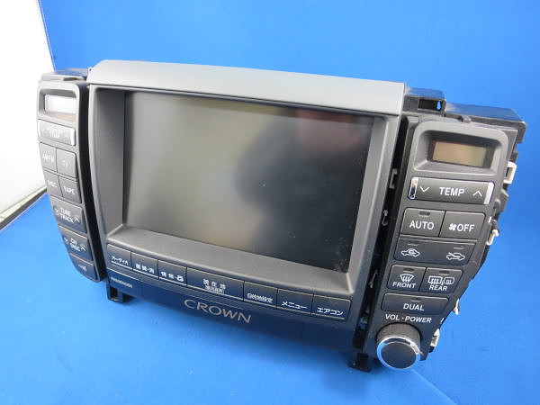 18 クラウン 純正ナビ マルチ 180 チェックOK【中古】 カーナビ