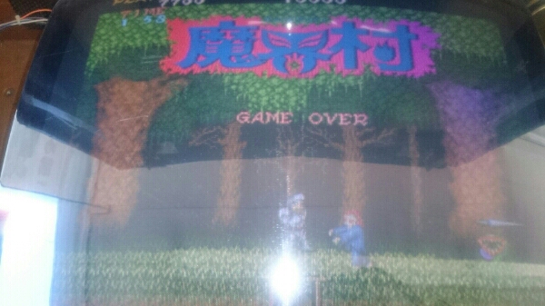 CAPCOM カプコン 魔界村 アーケードゲーム 基板