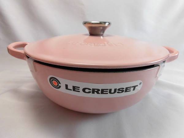 シフォンピンク マルミット22cm LE CREUSET - メルカリ マルミット ル