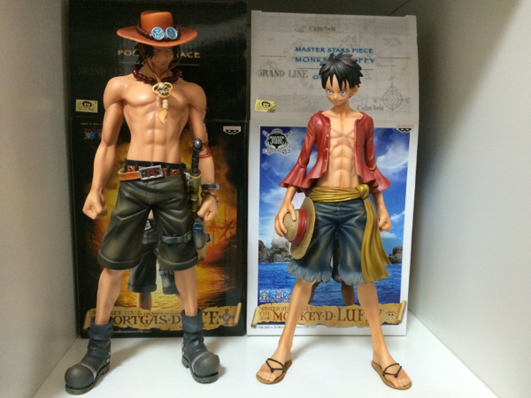ワンピース MSPフィギュア モンキーD・ルフィ&エース全2種セット