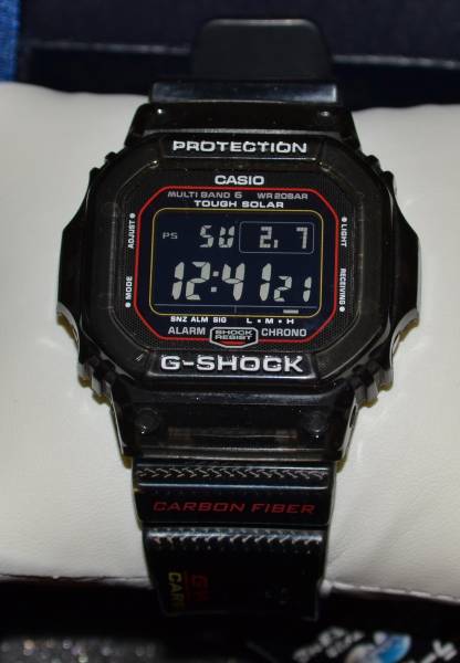 希少限定モデル　カシオG-SHOK　GW-S5600B-1JF カーボン