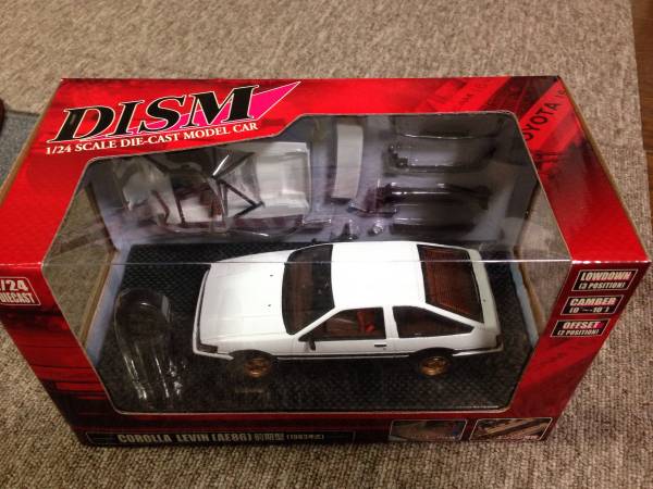 アオシマ DIZM 1/24 AE86レビン 未開封 未展示 デッドストック