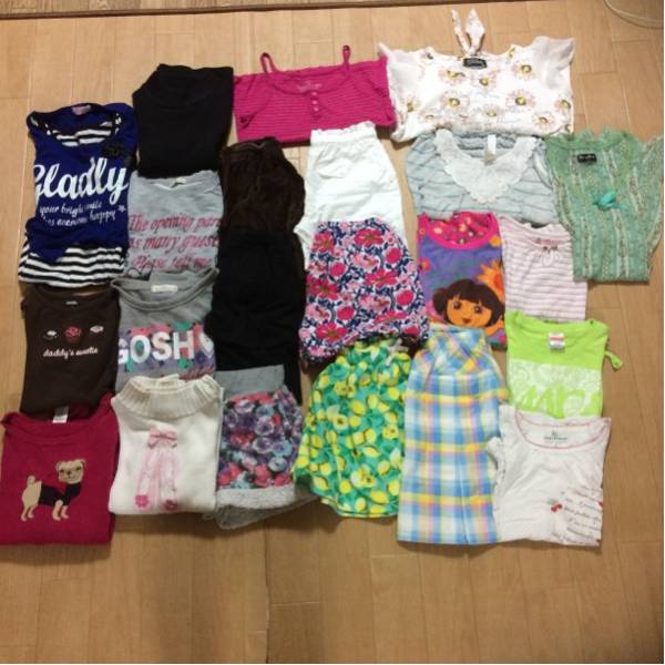 まとめて22点 130～140夏物冬物mix ジンボリー等 ブランド多