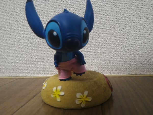 ディズニー スティッチ ボビンヘッド フィギュア 約12cm レア☆リロ