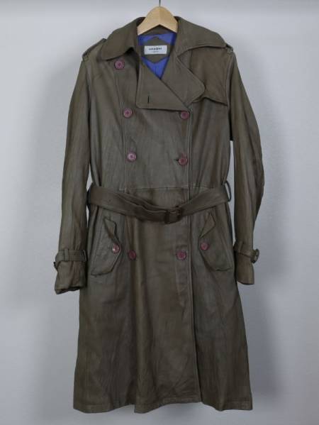 ships 購入 unknown アンノウン レザー トレンチコート10