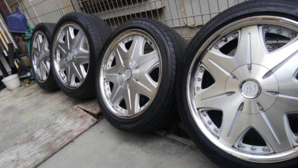 アルファード等、RAYS A/X 8J 225/45/19