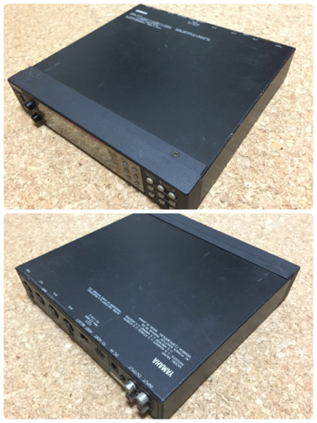 YAMAHA　MU100 音源モジュール YAMAHA MU100 音源モジュール 動作確認済 アダプタ、取説付属