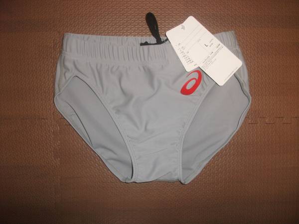 アシックスレーシングブルマー（Ｌ）シルバーグレー　日本製