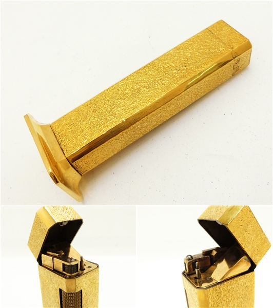 ◇S3148 dunhill ダンヒル ライター トールボーイ ゴールド 良品
