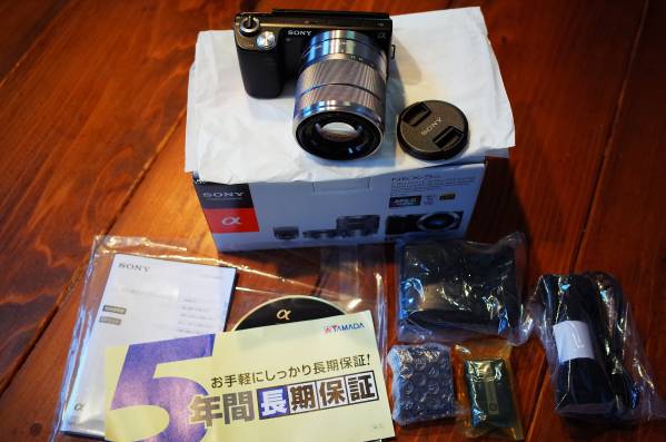 SONY NEX-5N レンズキット　美品です！５年保証残