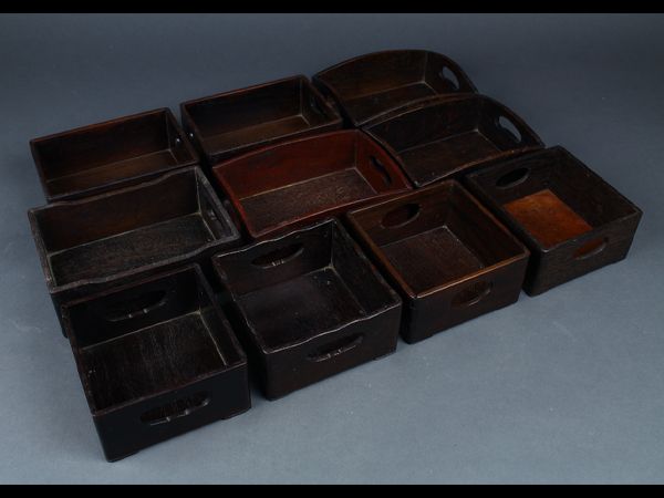 【Anee】唐木造 煙草盆 十点まとめて BC334