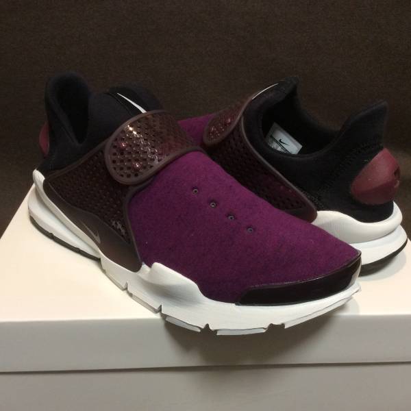 【新品】NIKE SOCK DART TECH FLEECE 紫 US11(29.0cm)/FRAGMENT