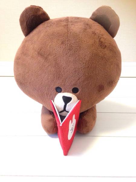LINE ブラウン ぬいぐるみ BIG 【公式通販】