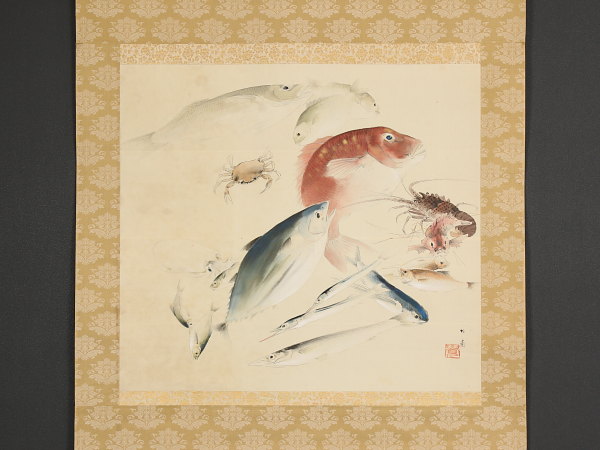 大橋翠石 三尾呉石 - 三尾 呉石 掛軸猛虎双雄 | 作｜掛軸販売・通販