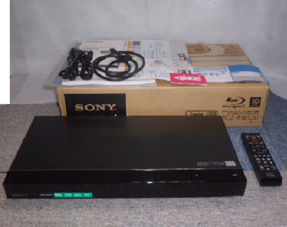 SONY ブルーレイレコーダー BDZ-EW520 ☆USED☆美品☆おまけ付！ 中古