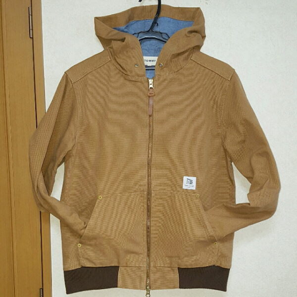 ほぼ未使用品トミー裏メッシュダックパーカーMサイズ