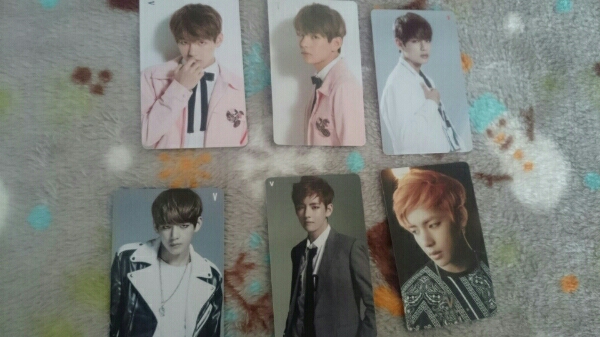 防弾少年団 BTS V テヒョン トレカ 6枚セット I NEED U NMD こちらは