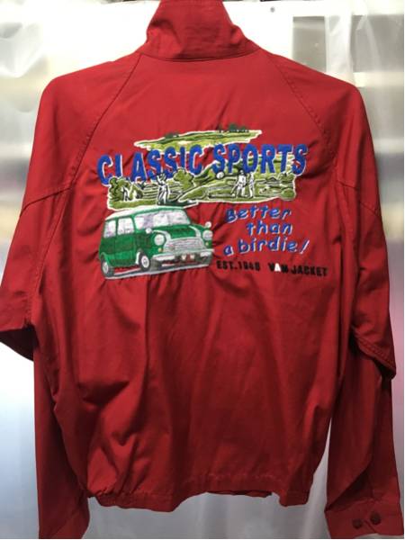 VAN JAC スィングトップ クラッシックミニバック刺繍 希少