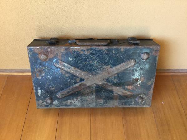送料無料 トヨタ 工具箱 純正 レトロ 昭和 高速有鉛 旧車 当時物