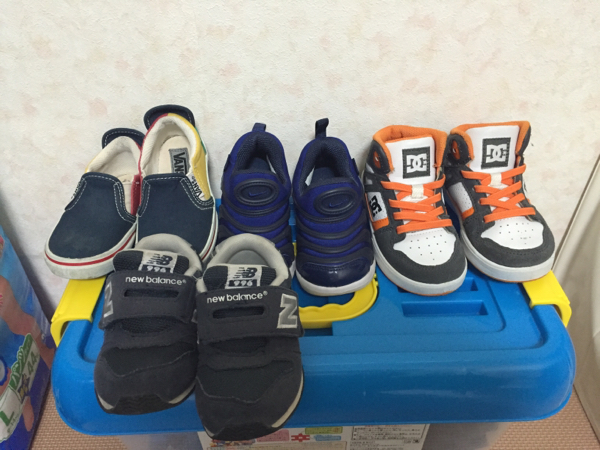 中古ニューバランス996 14cmスニーカー☆ナイキDC☆VANS