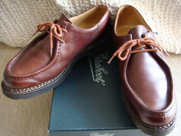 中古★パラブーツ★ミカエルMICHAEL★マロン★EU43.5★28cm★茶