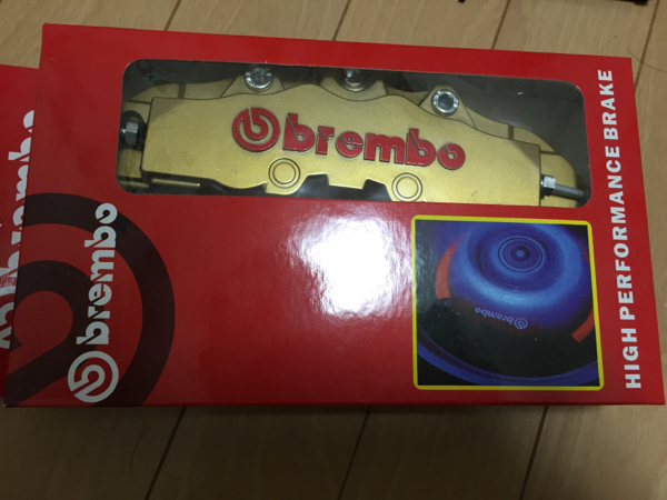 ブレンボ風 キャリパー カバー 未使用