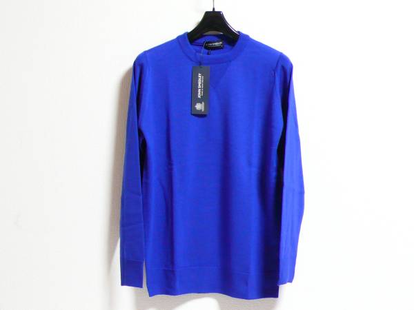 新品 ジョンスメドレー メンズセーター MARKEATON ブルー S