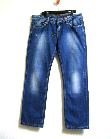 ★フランキーモレロ★FRANKIE MORELLO★加工デニムジーンズ★