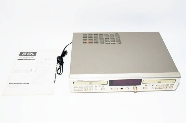 ★美品★デノン DENON CDR-W1500 CDレコーダー *493M
