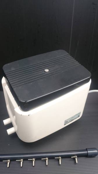 ◇ 安永ブロワ EP-80HN2T 浄化槽 中古 (おまけ直列6連分岐管) 安永EP