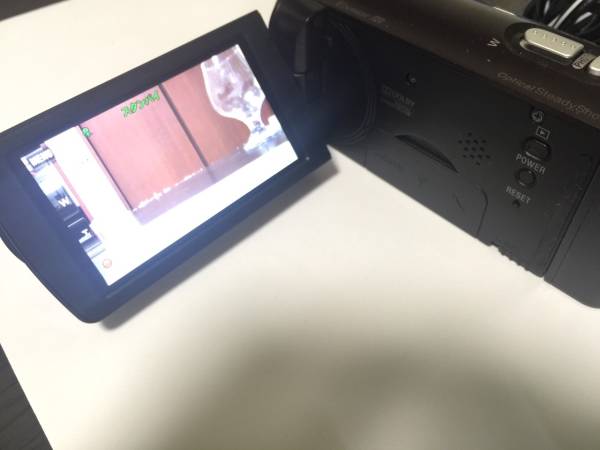 0円～【美品】SONY HDR-CX270V(T)ソニービデオカメラ☆送料無料 SONY