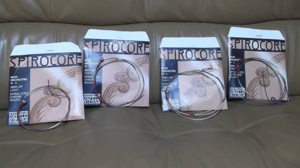 スピロコア ライト コントラバス弦 弦の通販 中古 ウッドベース 美品