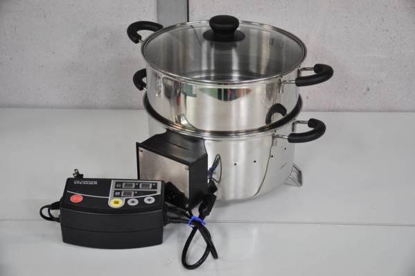 低温スチーミング電気鍋 ひらやま蒸し器 料理 低温蒸し 鍋 調理器具