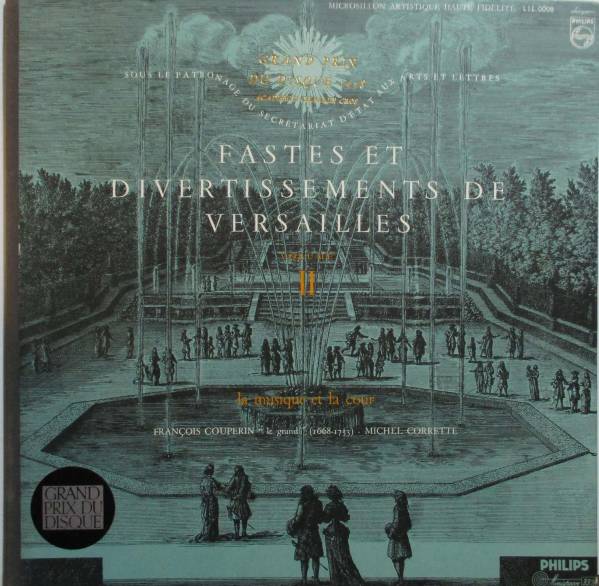 仏Ph エウィット ベルサイユの音楽 クープラン コレット