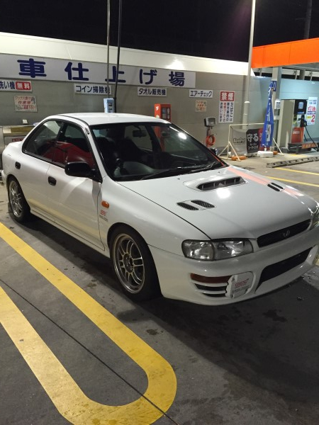 インプレッサ　E-GC8　RAモデルベース　STIエンジン