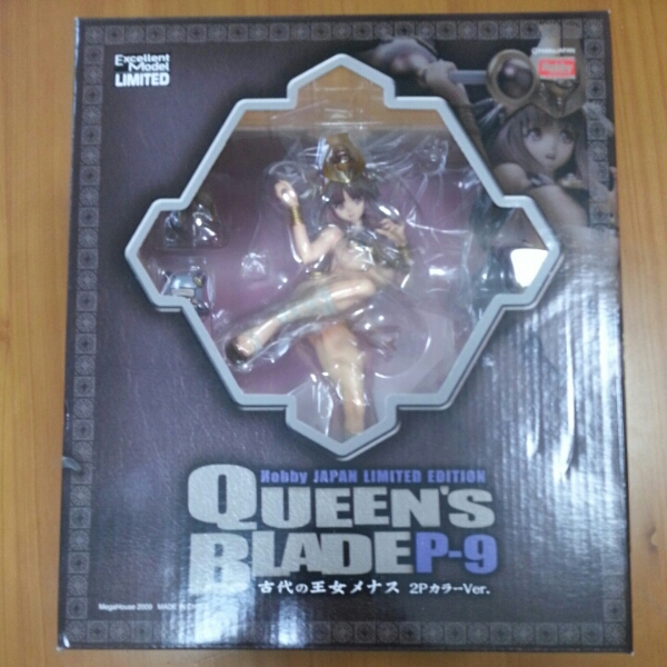 クイーンズブレイドP-9 古代の女王メナス 2PカラーVer.